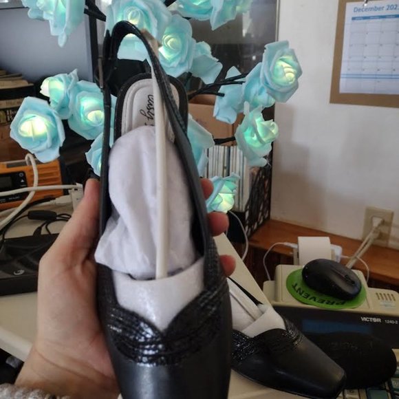 East Street Size Six Square toe block heels Size 6, 6, 5 1/2 - Picture 5 of 6